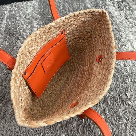 NWT Zara Jute Midi Tote Bag - Picture 8 of 9